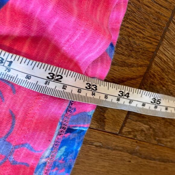 Lilly Pulitzer Surfcrest dress tiki pink Out on a limb print M - Picture 9 of 12